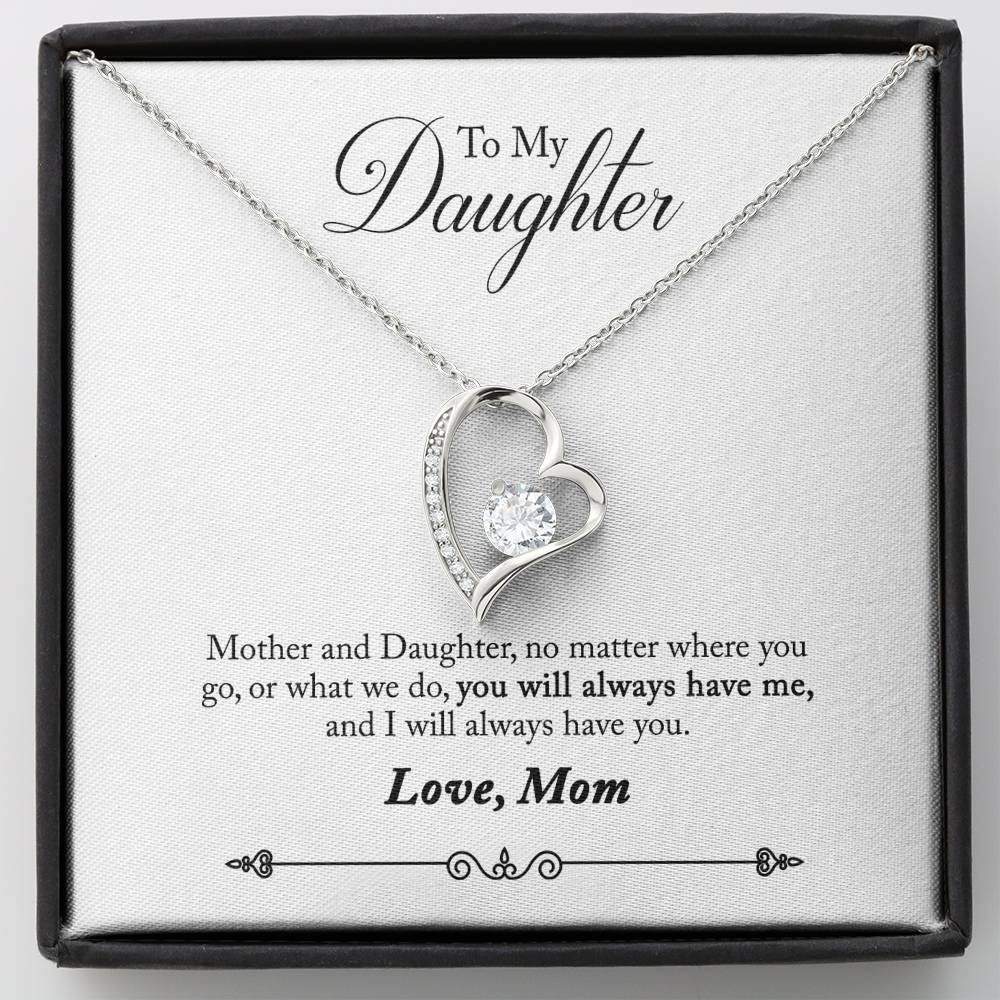 To My Daughter Alluring Beauty Necklace