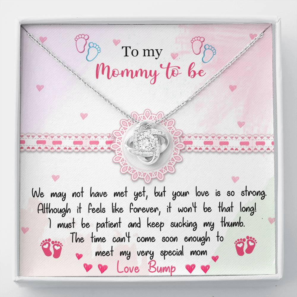 To My Mommy - Love Knot Necklace