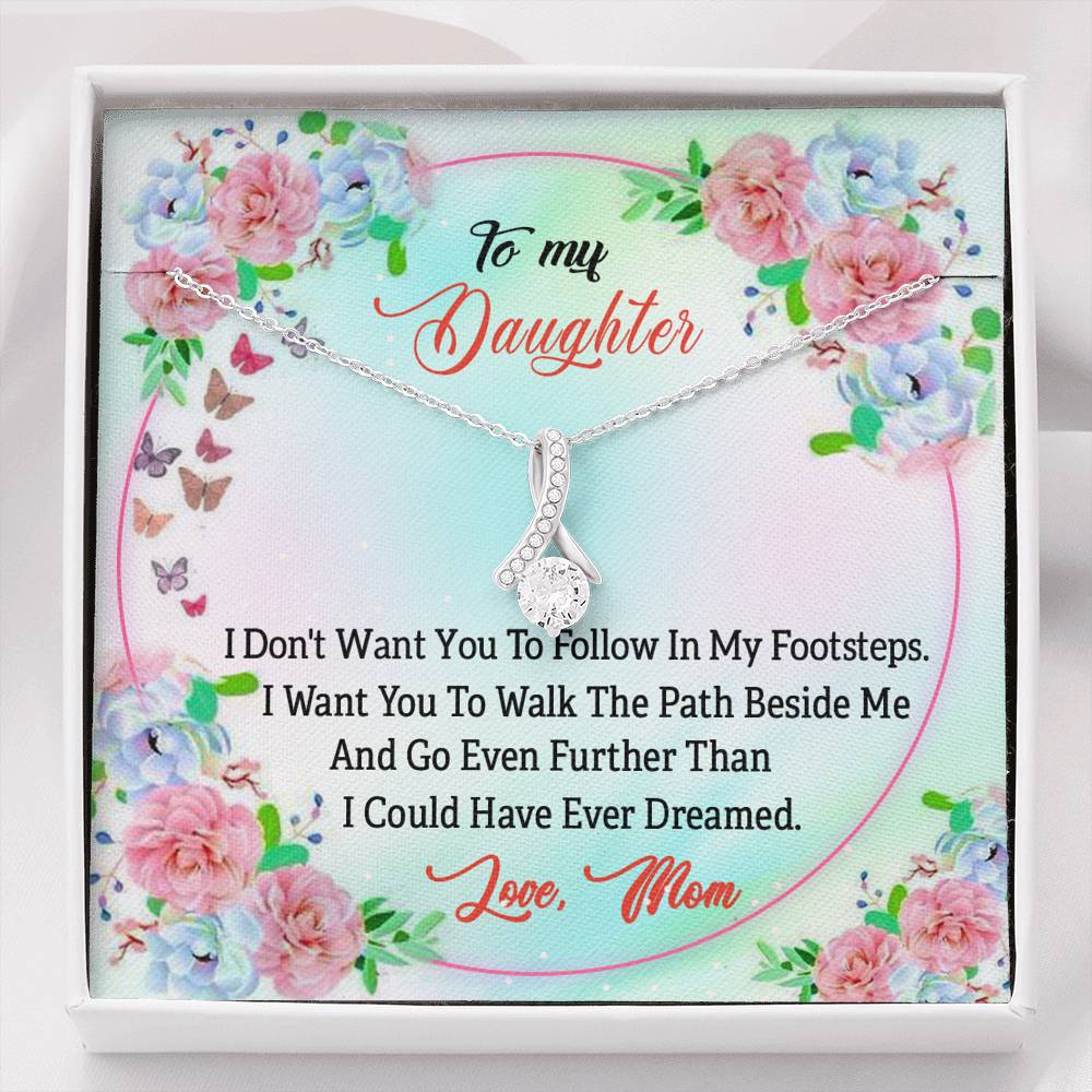 To My Daughter Alluring Beauty Necklace