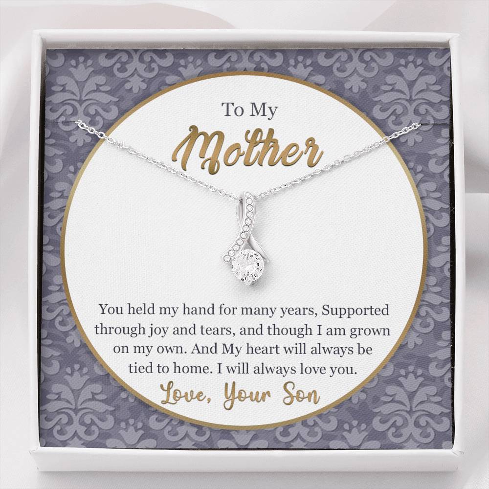 To My Mother Alluring Beauty Necklace