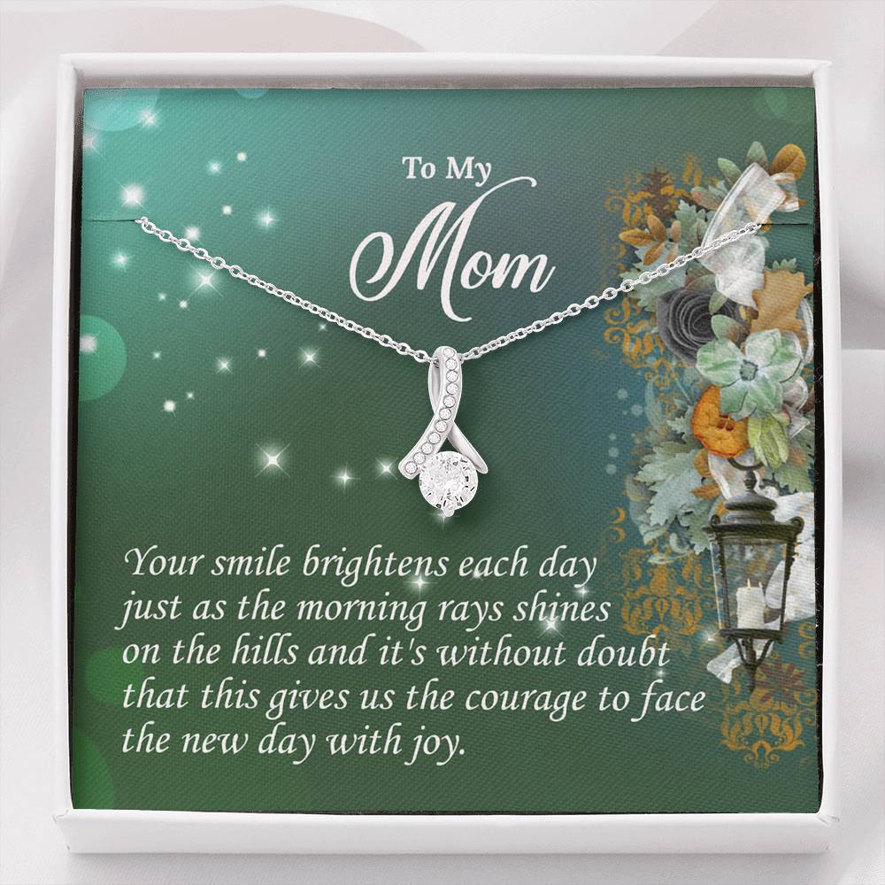 To My Mom Alluring Beauty Necklace