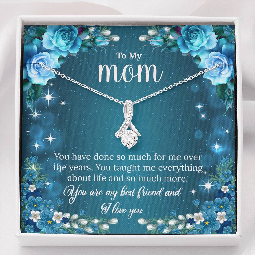 To My Mom Alluring Beauty Necklace