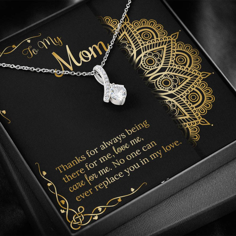 To My Mom Alluring Beauty Necklace