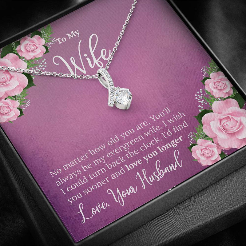 To My Wife Alluring Beauty Necklace