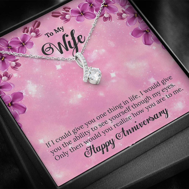 To My Wife Alluring Beauty Necklace