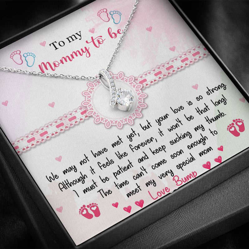 To My Mommy To Be Alluring Beauty Necklace