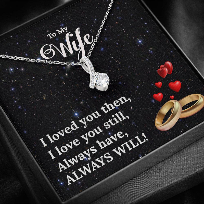 To My Wife Alluring Beauty Necklace