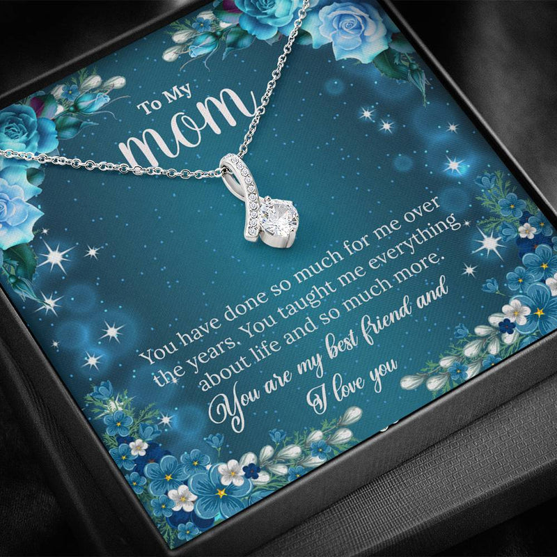 To My Mom Alluring Beauty Necklace