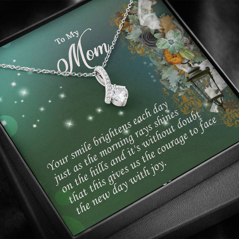 To My Mom Alluring Beauty Necklace